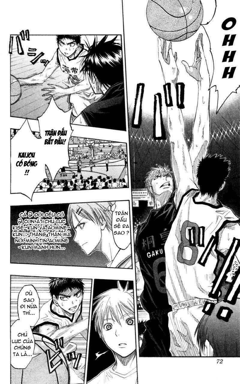 Vua Bóng Rổ Kuroko Chapter 64 - Trang 2