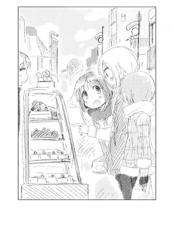 Yuyushiki - The Three Buying Christmas Cake